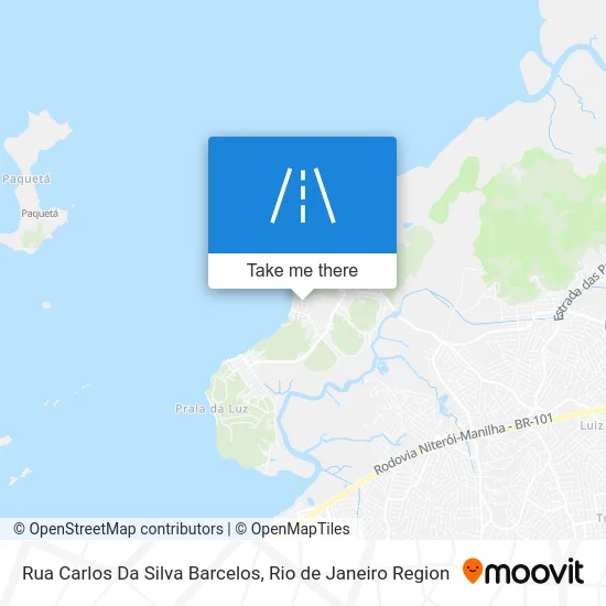 Rua Carlos Da Silva Barcelos map