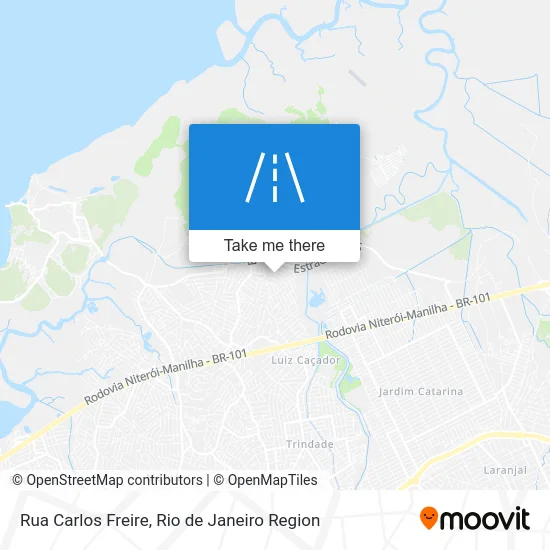 Rua Carlos Freire map