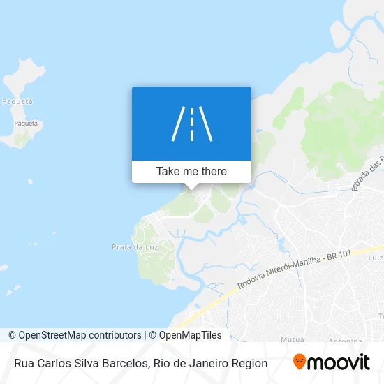 Rua Carlos Silva Barcelos map