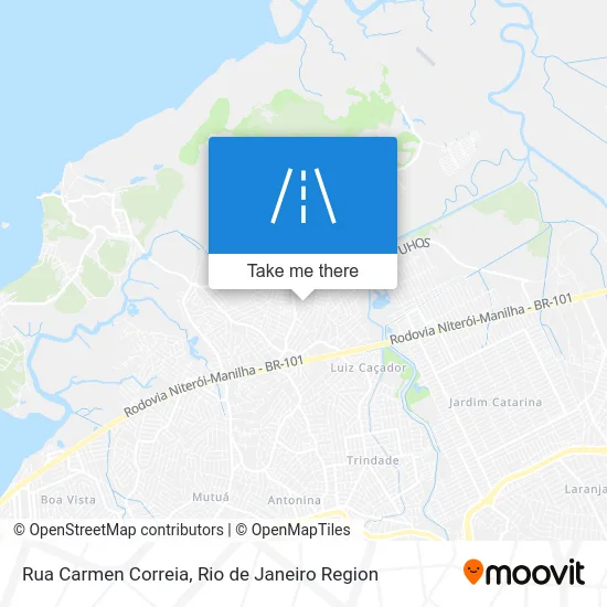Rua Carmen Correia map