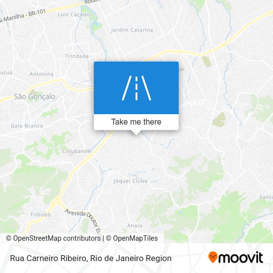 Rua Carneiro Ribeiro map