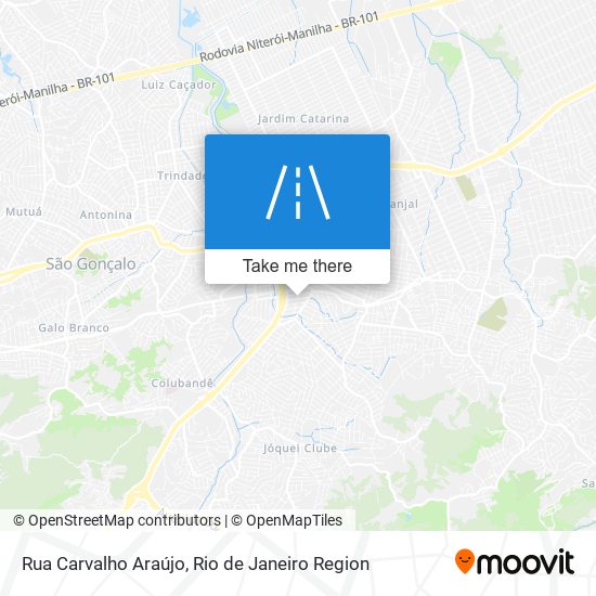 Rua Carvalho Araújo map