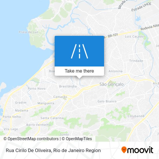 Rua Cirilo De Oliveira map