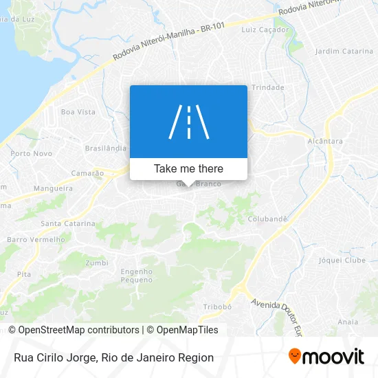 Rua Cirilo Jorge map