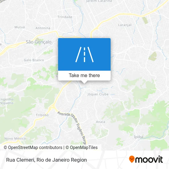 Rua Clemeri map
