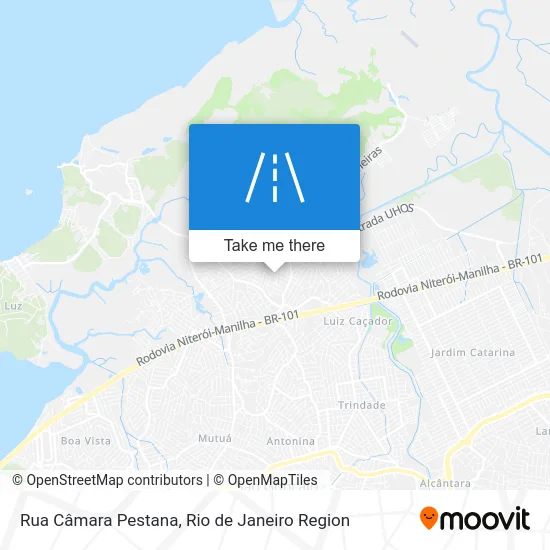 Rua Câmara Pestana map