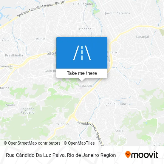 Rua Cândido Da Luz Paiva map