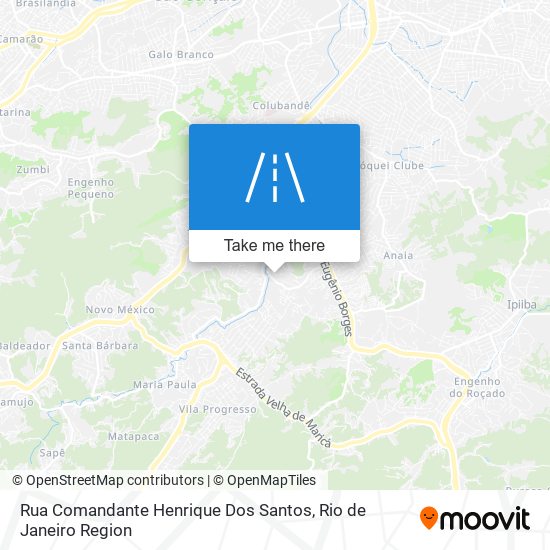 Rua Comandante Henrique Dos Santos map