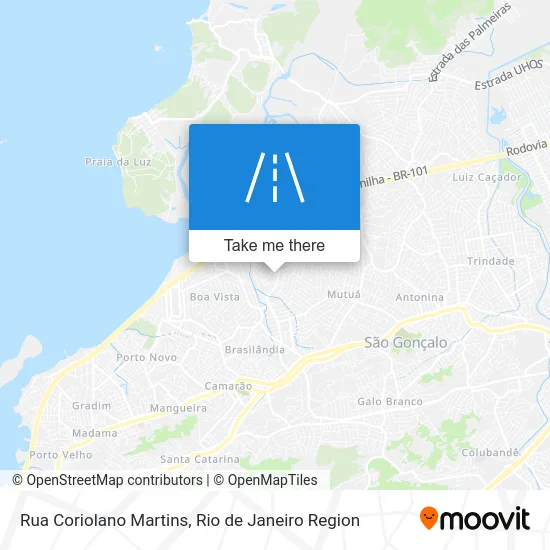 Rua Coriolano Martins map
