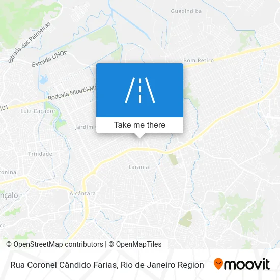 Rua Coronel Cândido Farias map