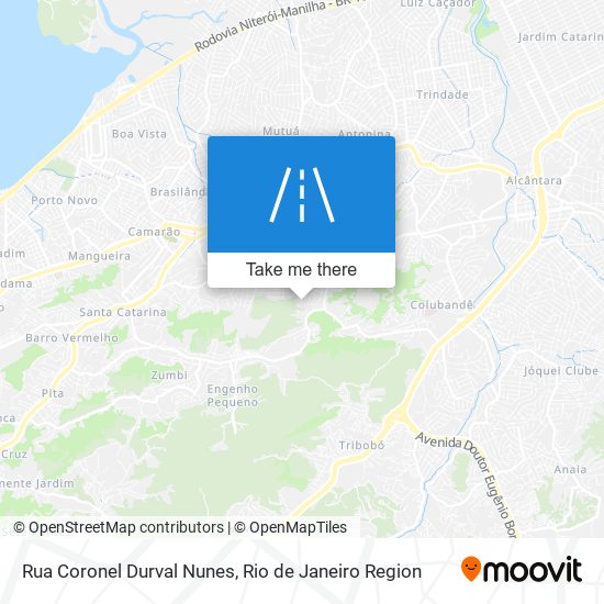 Rua Coronel Durval Nunes map