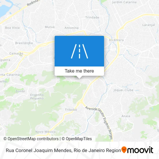 Rua Coronel Joaquim Mendes map
