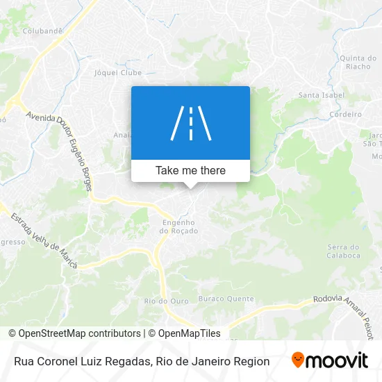 Rua Coronel Luiz Regadas map