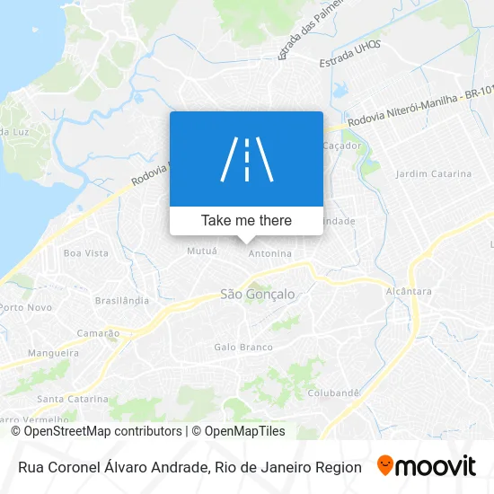 Rua Coronel Álvaro Andrade map