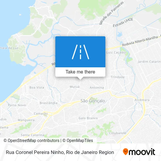 Rua Coronel Pereira Ninho map