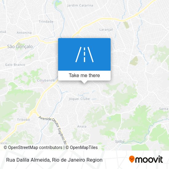 Rua Dalila Almeida map