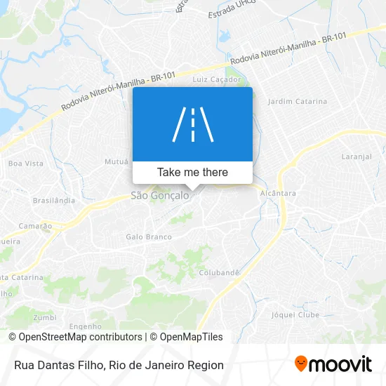 Rua Dantas Filho map