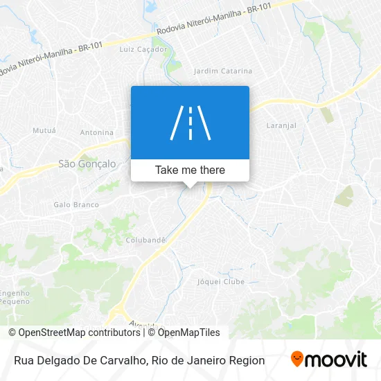 Rua Delgado De Carvalho map