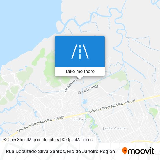 Rua Deputado Silva Santos map