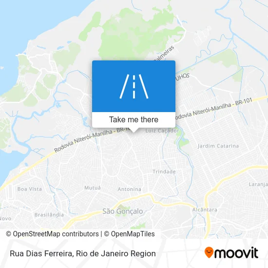 Rua Dias Ferreira map