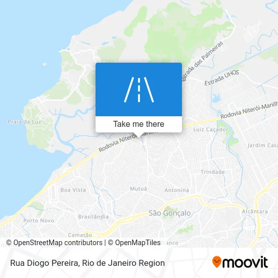 Rua Diogo Pereira map