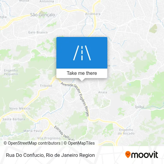 Rua Do Confucio map