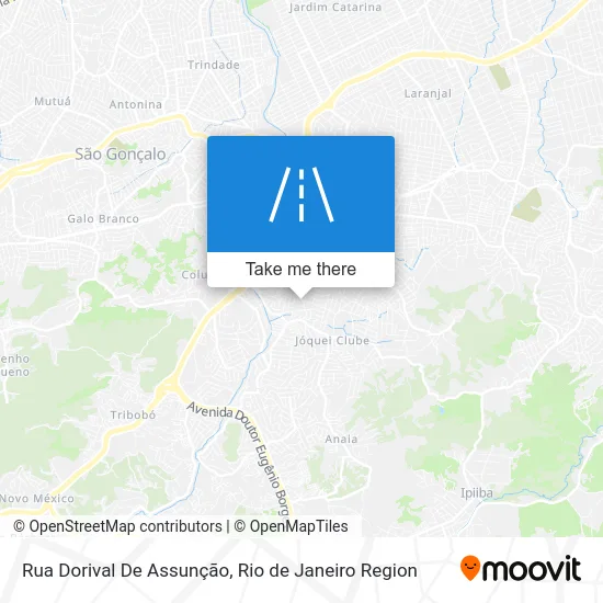 Rua Dorival De Assunção map