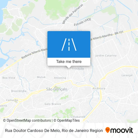 Rua Doutor Cardoso De Melo map