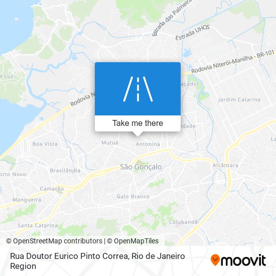 Rua Doutor Eurico Pinto Correa map