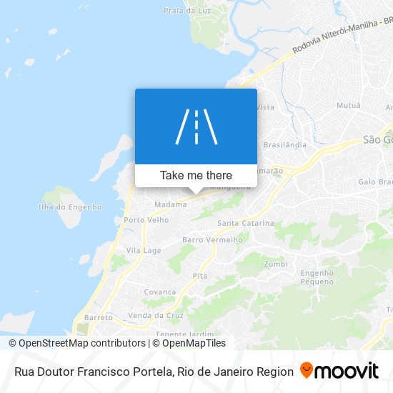 Rua Doutor Francisco Portela map