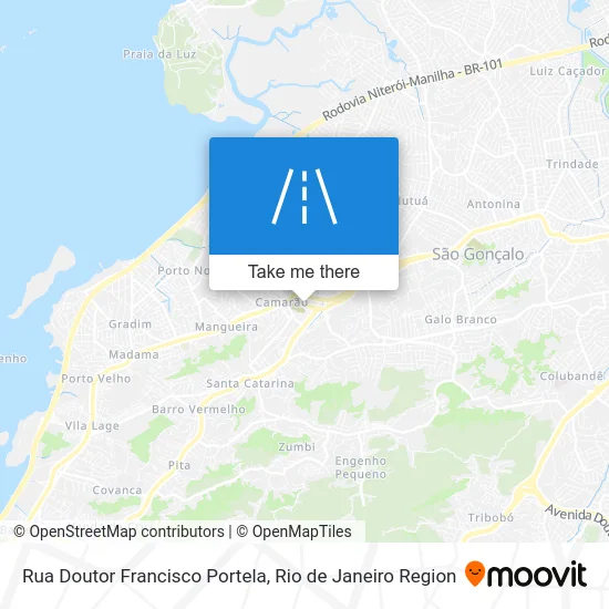 Rua Doutor Francisco Portela map