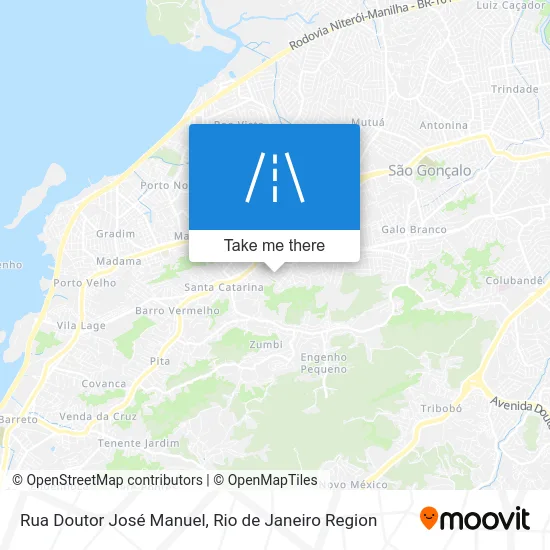 Rua Doutor José Manuel map