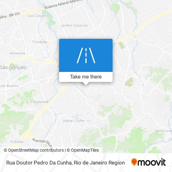 Mapa Rua Doutor Pedro Da Cunha