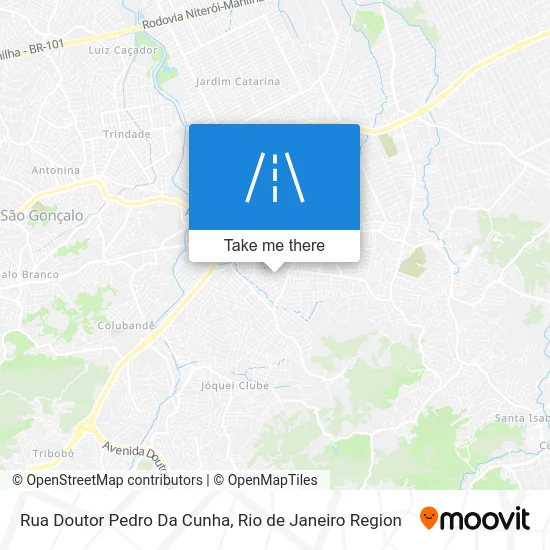Rua Doutor Pedro Da Cunha map
