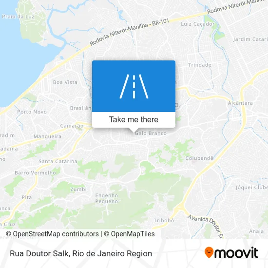 Rua Doutor Salk map