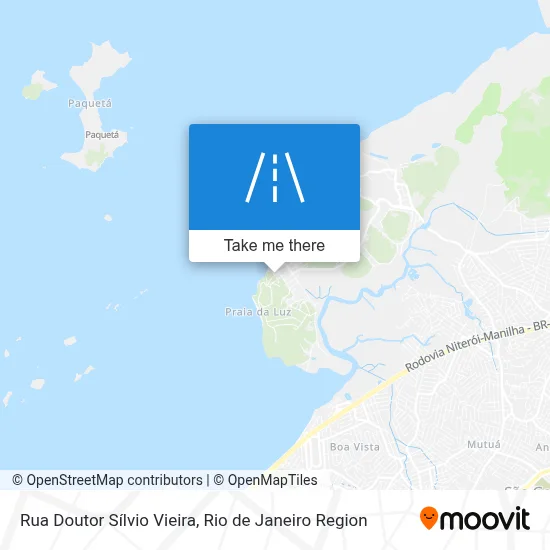 Rua Doutor Sílvio Vieira map