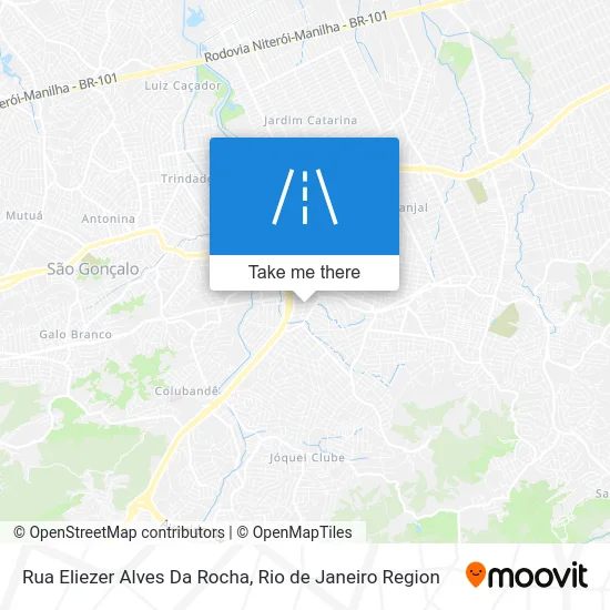 Rua Eliezer Alves Da Rocha map
