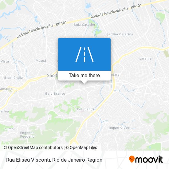 Rua Eliseu Visconti map