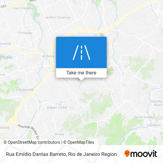 Rua Emídio Dantas Barreto map