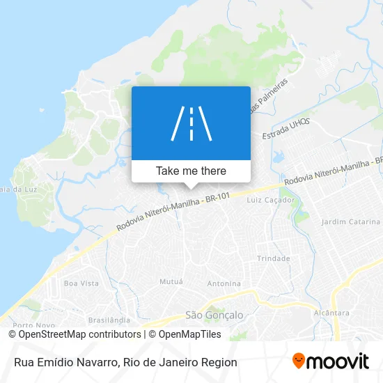 Rua Emídio Navarro map
