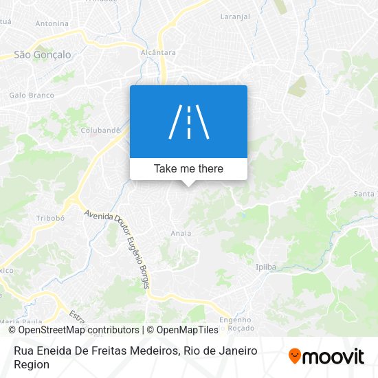 Rua Eneida De Freitas Medeiros map