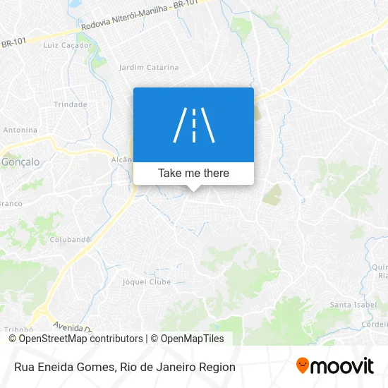 Rua Eneida Gomes map