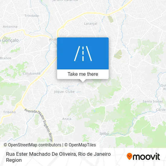 Rua Ester Machado De Oliveira map