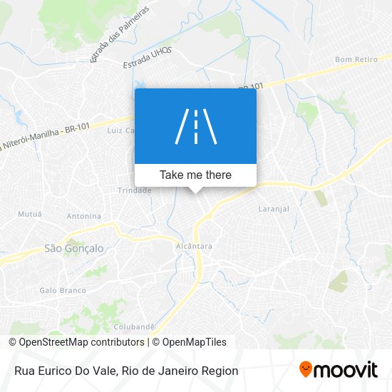 Rua Eurico Do Vale map