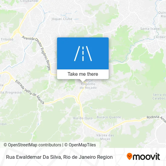 Rua Ewaldemar Da Silva map