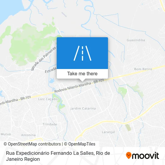 Rua Expedicionário Fernando La Salles map