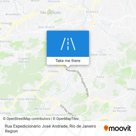 Rua Expedicionário José Andrade map