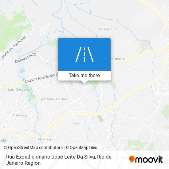 Rua Expedicionário José Leite Da Silva map