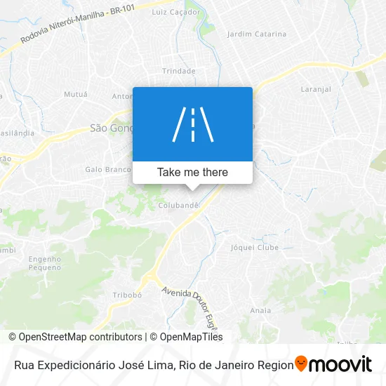 Rua Expedicionário José Lima map