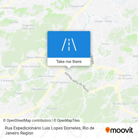 Rua Expedicionário Luis Lopes Dorneles map
